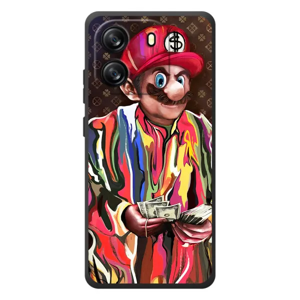 Чехол с принтом «Mario LV» для Blackview Oscal Flat 1C