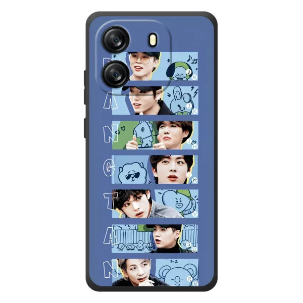 Чехол с принтом «Bangtan» для Blackview Oscal Flat 1C
