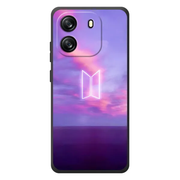 Чехол с принтом «BTS логотип» для Blackview Oscal Flat 1C