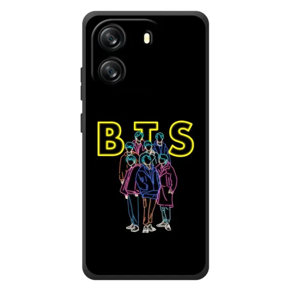 Чехол с принтом «BTS стайл» для Blackview Oscal Flat 1C