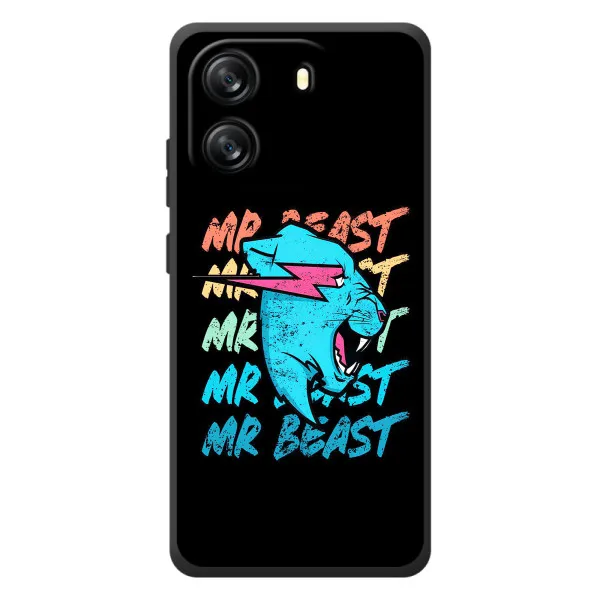 Чохол з принтом «logo Mr beast» для Blackview Oscal Flat 1C