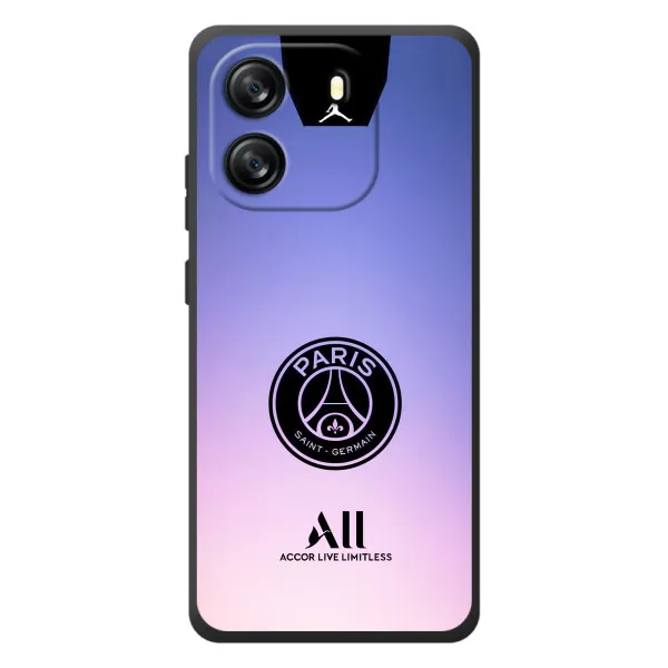 Чехол с принтом «лого PSG» для Blackview Oscal Flat 1C Чехол с принтом «лого PSG» для Blackview Oscal Flat 1C
