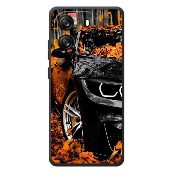 Чехол с принтом «Черная Машина» для Blackview Oscal Flat 1C