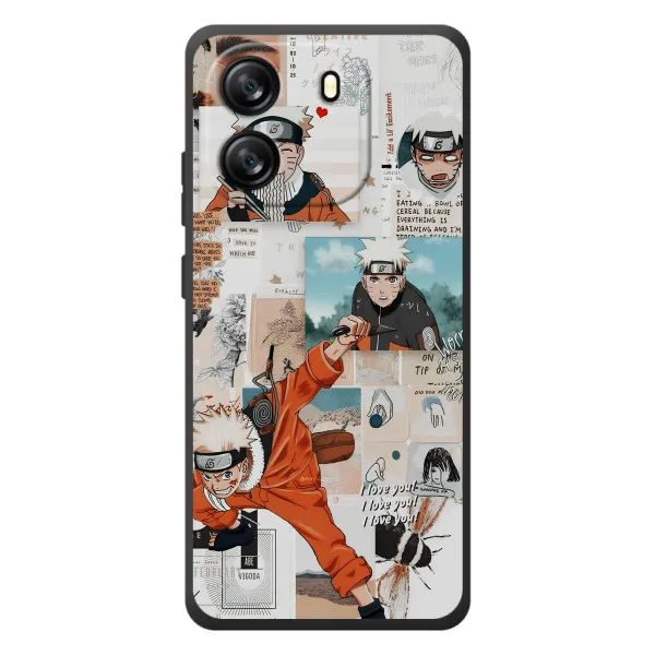 Чехол с принтом «Наруто Комиксы» для Blackview Oscal Flat 1C