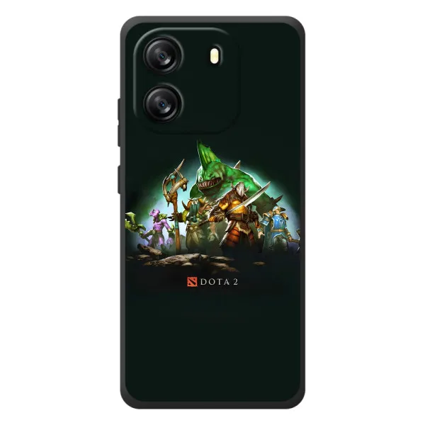 Чехол с принтом «DOTA 2» для Blackview Oscal Flat 1C