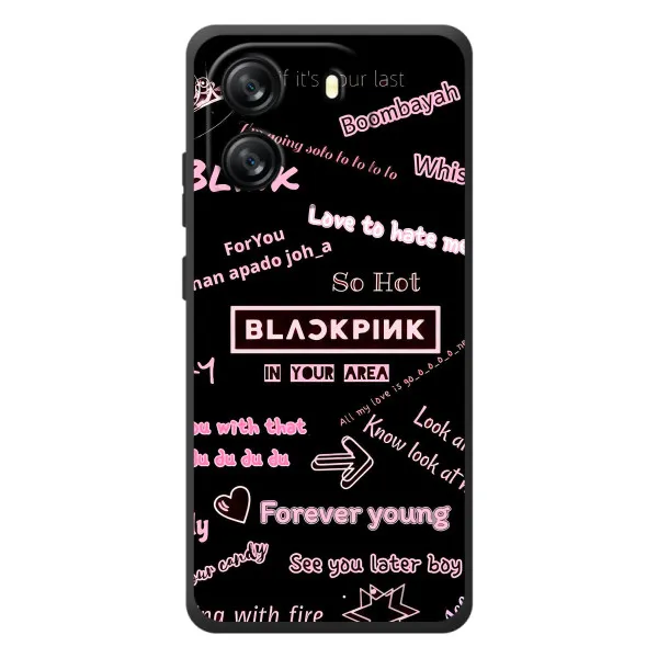 Чехол с принтом «BLACKPINK» для Blackview Oscal Flat 1C