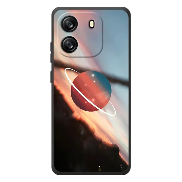 Чехол с принтом «Сатурн» для Blackview Oscal Flat 1C Чехол с принтом «Сатурн» для Blackview Oscal Flat 1C