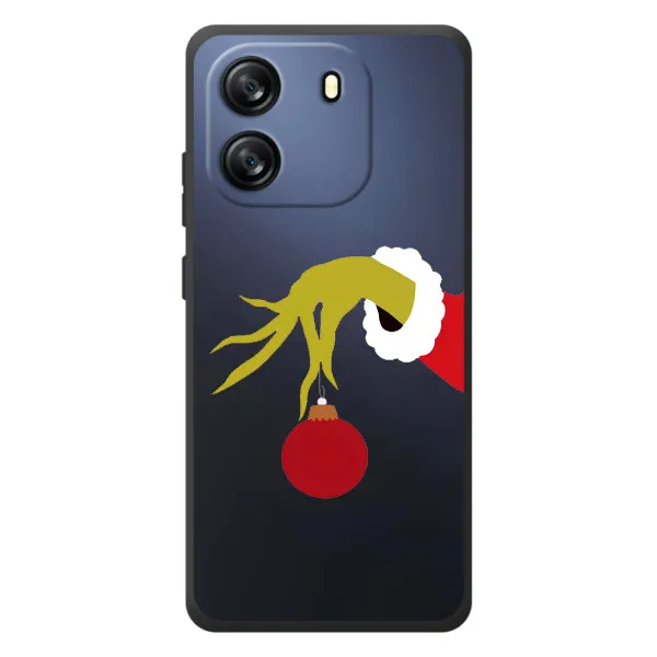 Чехол с принтом «Гринч с игрушкой» для Blackview Oscal Flat 1C