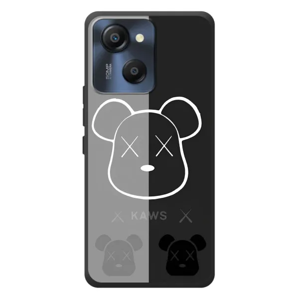 Чехол с принтом «БеарБрик глаза» для Blackview Oscal Modern 8
