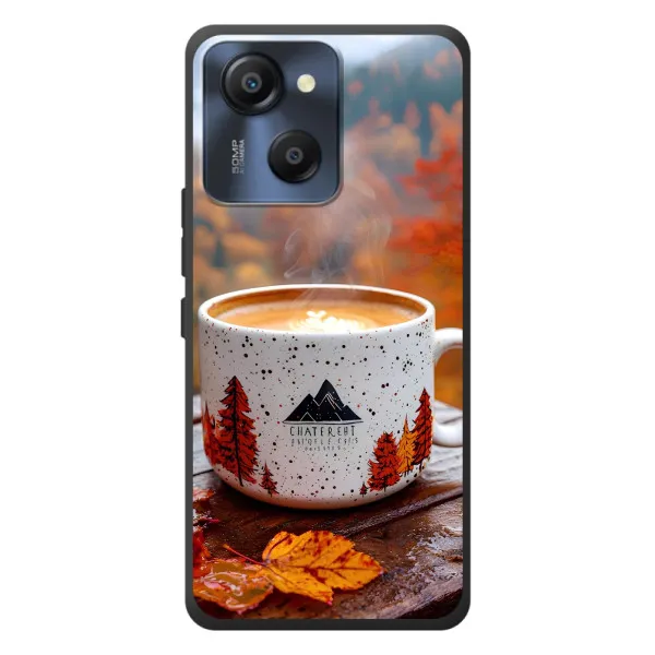 Чохол з принтом «Кава на природі» для Blackview Oscal Modern 8