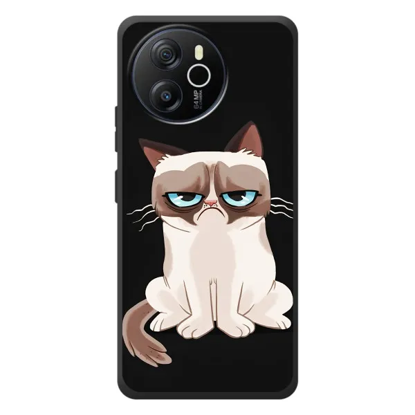 Чехол с принтом «Грустный кот» для Blackview Oscal Tiger 12