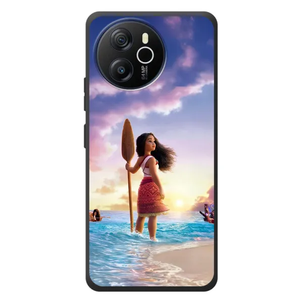 Чохол з принтом «Моана з веслом» для Blackview Oscal Tiger 12