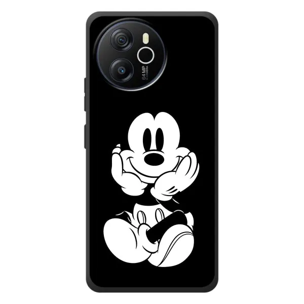 Чехол с принтом «Микки на черном» для Blackview Oscal Tiger 12
