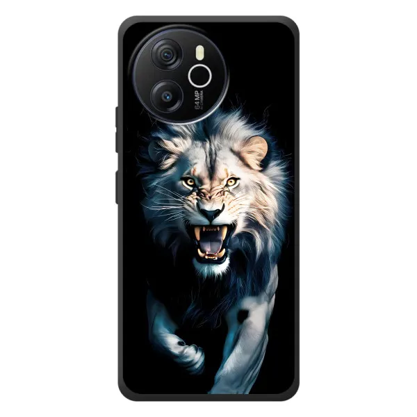 Чехол с принтом «Лев в темноте» для Blackview Oscal Tiger 12
