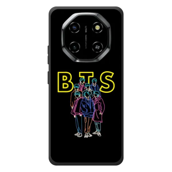 Чехол с принтом «BTS стайл» для Blackview Shark 6 Чехол с принтом «BTS стайл» для Blackview Shark 6