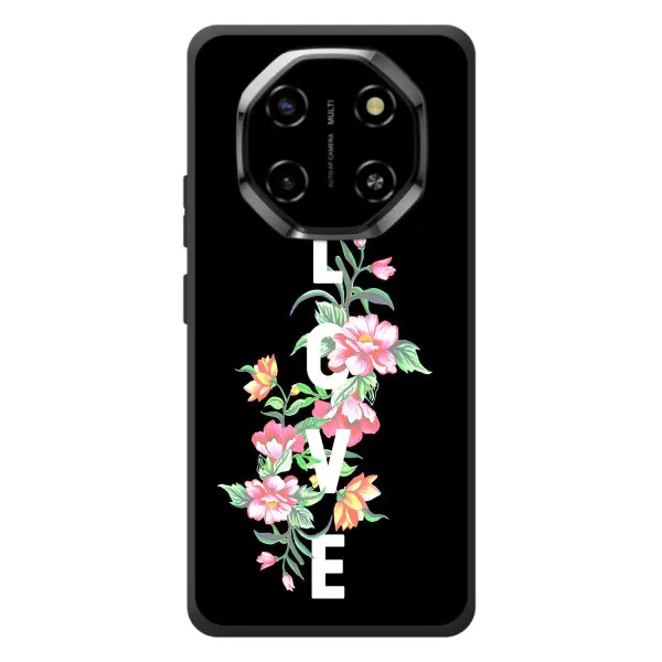 Чехол с принтом «Цветы LOVE» для Blackview Shark 6