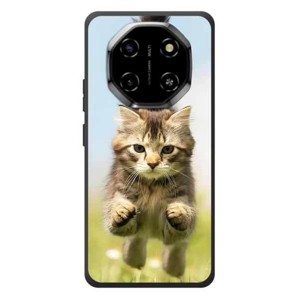 Чехол с принтом «Прыжок кота» для Blackview Shark 6