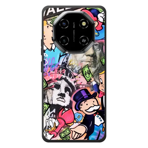 Чехол с принтом «Monopoly man» для Blackview Shark 6