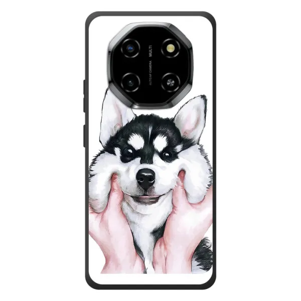 Чехол с принтом «Довольный Хаски» для Blackview Shark 6