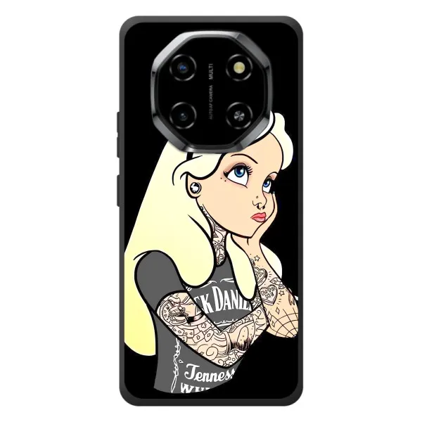 Чехол с принтом «Девочка в тату» для Blackview Shark 6