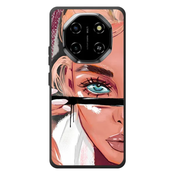 Чехол с принтом «Макияж» для Blackview Shark 6