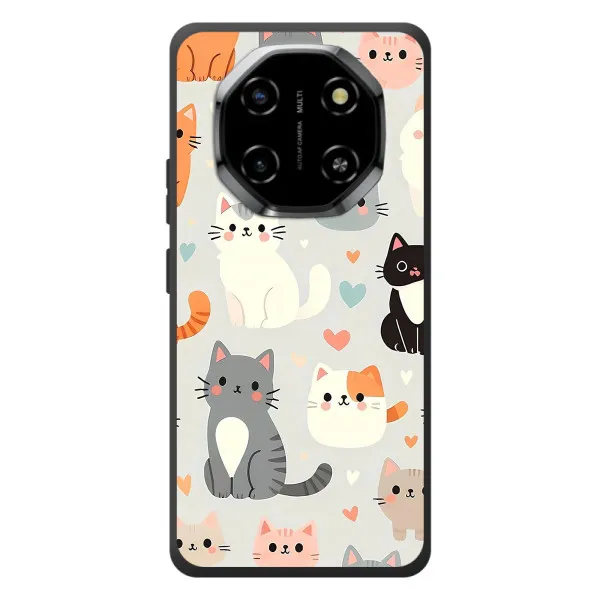 Чехол с принтом «Коллаж котов» для Blackview Shark 6
