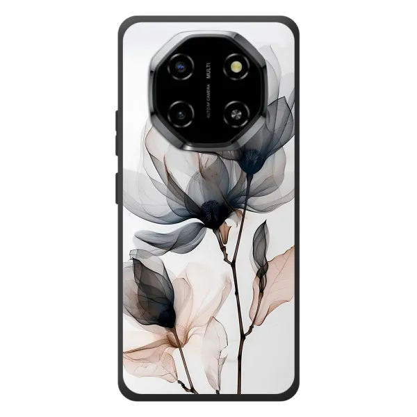 Чехол с принтом «Цветы на белом» для Blackview Shark 6