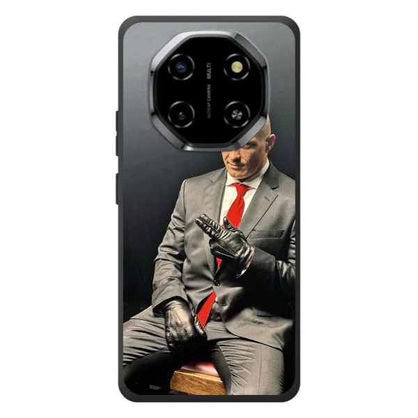 Чехол с принтом «Усик Hitman» для Blackview Shark 6