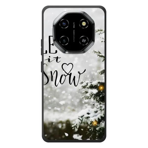 Чехол с принтом «Let it snow» для Blackview Shark 6