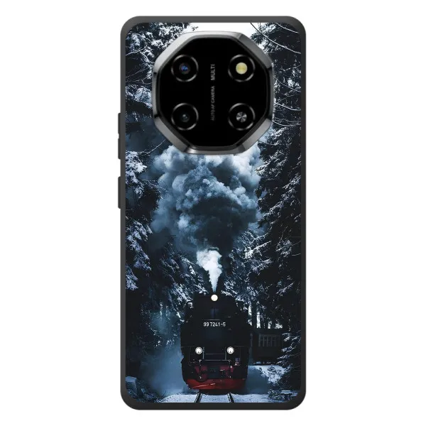 Чехол с принтом «Зимний поезд» для Blackview Shark 6