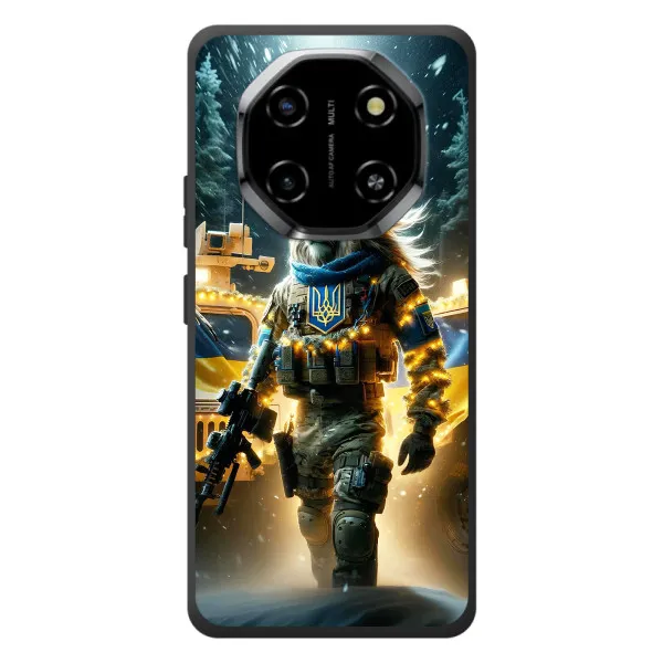 Чехол с принтом «ЛЕВ ЗСУ» для Blackview Shark 6