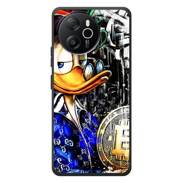 Чохол з принтом «Біткойн Скрудж» для Blackview Shark 8
