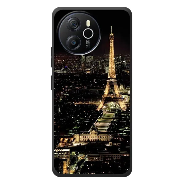 Чехол с принтом «Ночной Париж» для Blackview Shark 8