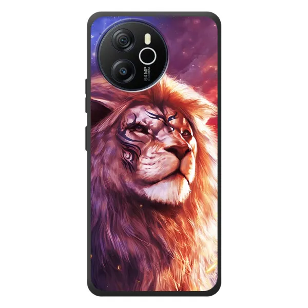 Чехол с принтом «Красочный Лев» для Blackview Shark 8