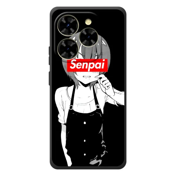 Чохол з принтом «Senpai» для Blackview Shark 9 Чохол з принтом «Senpai» для Blackview Shark 9