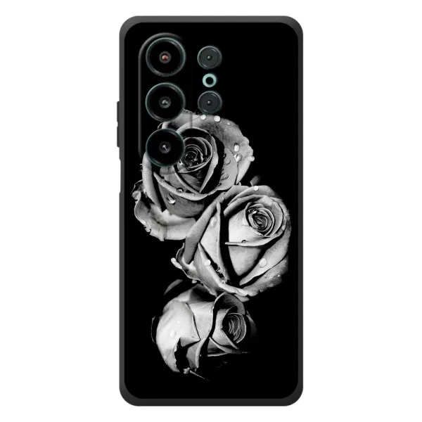 Чехол с принтом «Черная роза» для Blackview Wave 10 Чехол с принтом «Черная роза» для Blackview Wave 10