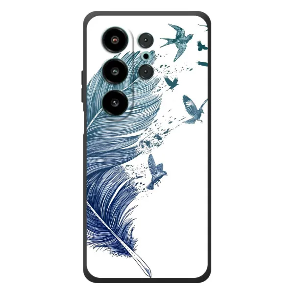 Чехол с принтом «Перышко» для Blackview Wave 10 Чехол с принтом «Перышко» для Blackview Wave 10