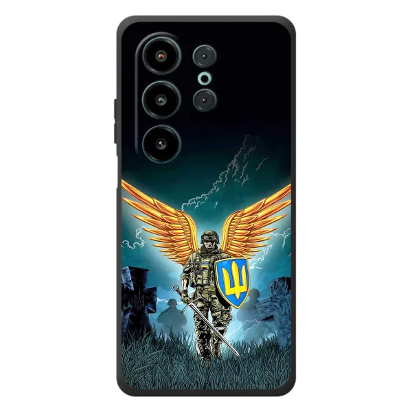 Чохол з принтом «Солдат ЗСУ» для Blackview Wave 10