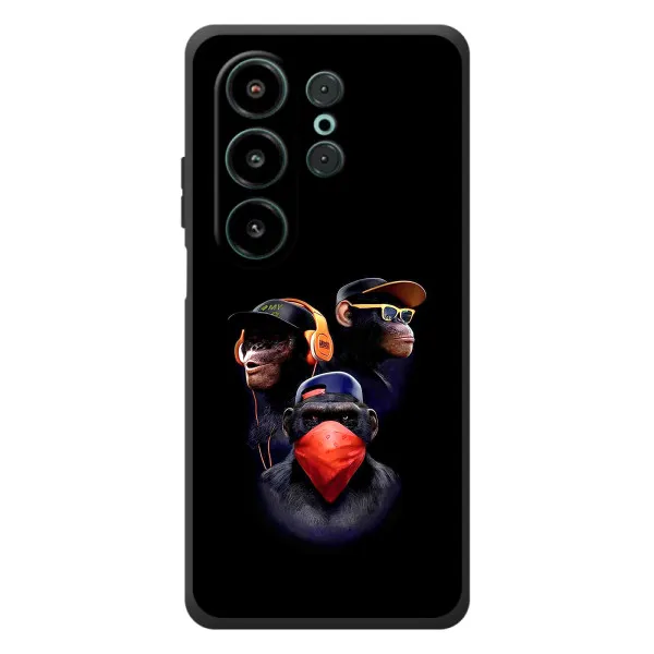 Чехол с принтом «Три обезьяны» для Blackview Wave 10