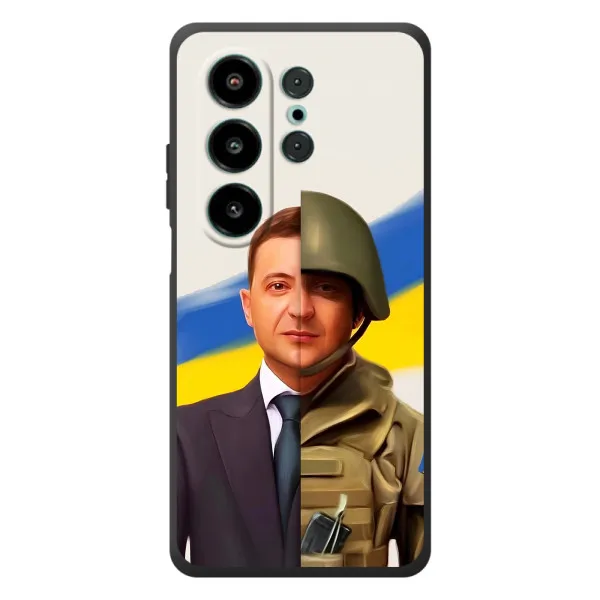 Чехол с принтом «Зеленский солдат» для Blackview Wave 10