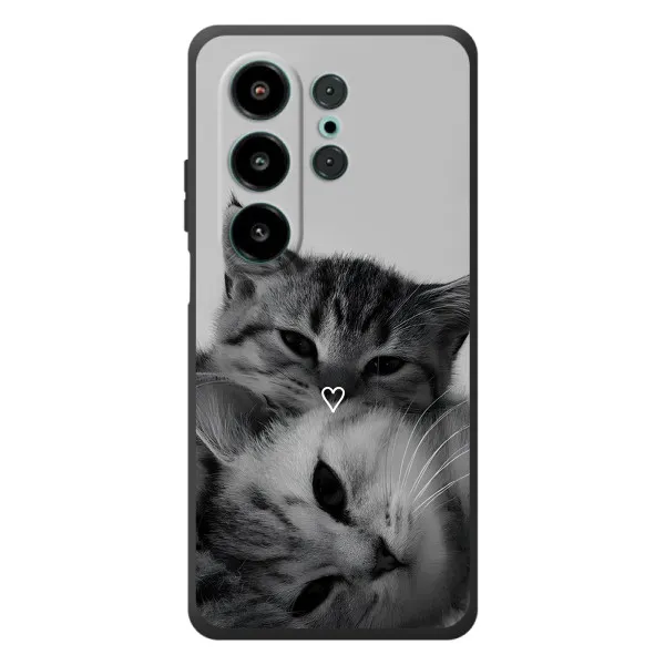 Чехол с принтом «Пара котов» для Blackview Wave 10