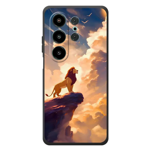 Чохол з принтом «Сімба на скелі» для Blackview Wave 10