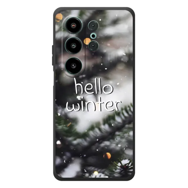 Чехол с принтом «Hello winter» для Blackview Wave 10