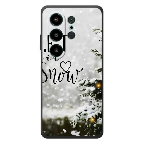 Чехол с принтом «Let it snow» для Blackview Wave 10