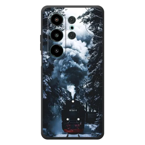 Чехол с принтом «Зимний поезд» для Blackview Wave 10