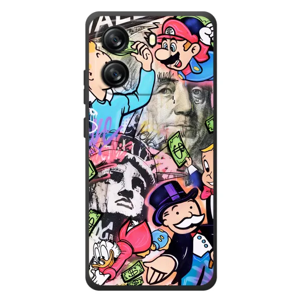 Чехол с принтом «Monopoly man» для Blackview Wave 6C