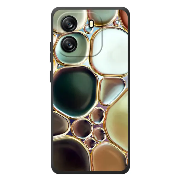 Чехол с принтом «Радужный Мрамор» для Blackview Wave 6C