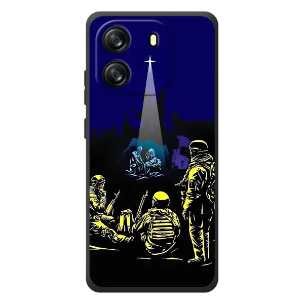 Чехол с принтом «Рождество в Украине» для Blackview Wave 6C