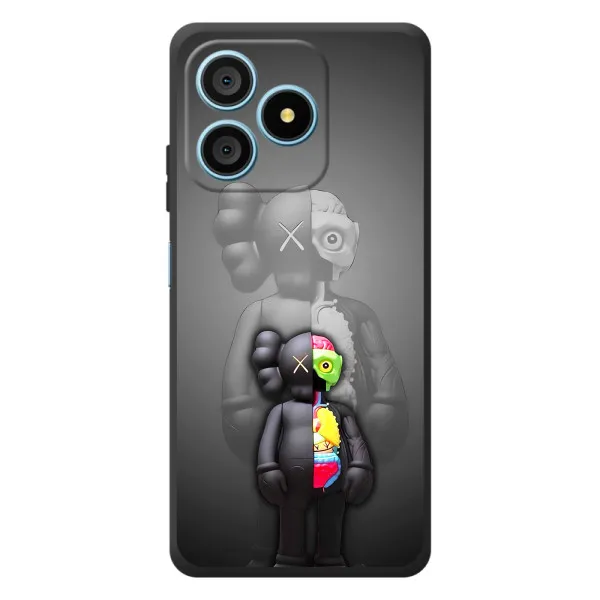 Чохол з принтом «Тіло Bearbrick» для Blackview Wave 9C