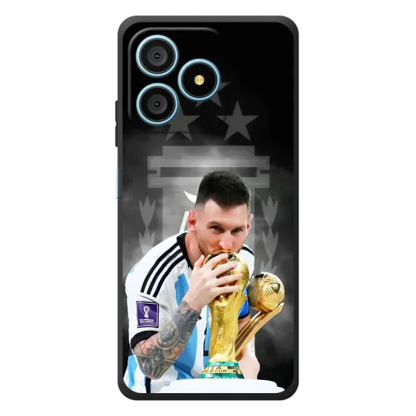 Чохол з принтом «Мессі Чемпіон» для Blackview Wave 9C